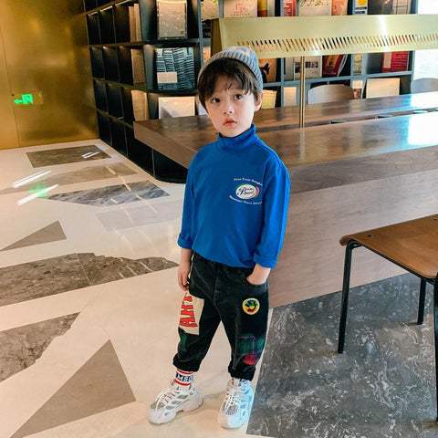 2021 toddler Boys Casual Jeans Trousers Autumn Denim Pants Kids-TB01285-Veeddydropshipping