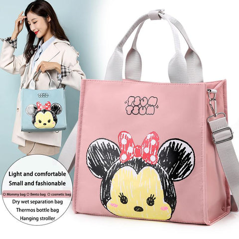 Disney Baby Tote Bag Mommy Bag Nappy Backpack Waterproof-TB00254-Veeddydropshipping