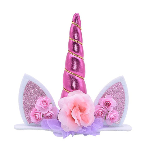 Cake Topper Unicorn Birthday Party Decorations-HA00634-Veeddydropshipping