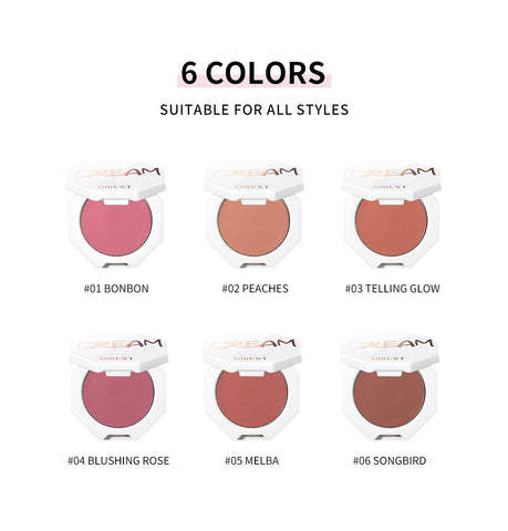 Face Blusher Contour Makeup Long-lasting Matte-BH00710-Veeddydropshipping