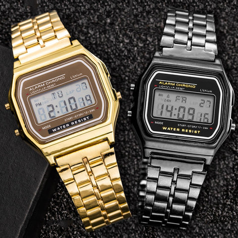 Fashion Digita Watches Luxury Stainless Steel Wrist Watch-JW00750-Veeddydropshipping