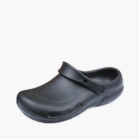 Waterproof Oil-proof Hotel Kitchen Working Shoes Men Clogs-BS01449-Veeddydropshipping