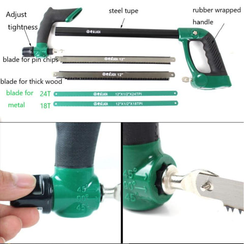 Heavy Duty Saw Wrapped Alloy Frame-TI00090-Veeddydropshipping