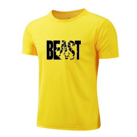 Sport T Shirt Men Quick Drying Running Shirt Men-MF00131-Veeddydropshipping