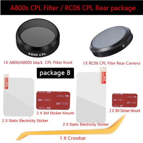 For 70mai Dash Cam 4K A800s CPL Polarizing or RC06 Rear camera  CPL-AM00566-Veeddydropshipping