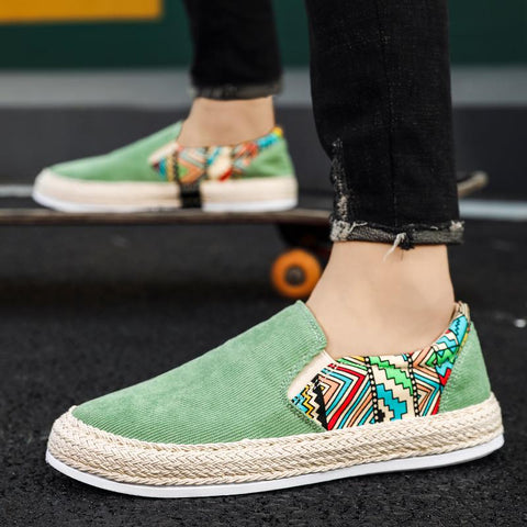 Slip On Loafers Trend Vulcanized Shoes Men-BS01426-Veeddydropshipping