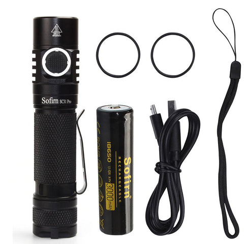Sofirn SC31 Pro Powerful Rechargeable LED Flashlight 18650 Torch USB C-TI00771-Veeddydropshipping