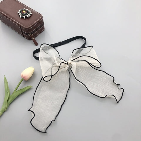 Bowknots Ties Women Detachable Collars-WF01243-Veeddydropshipping