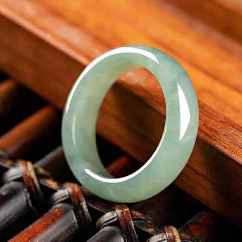 Classic natural jade ring women  wedding jewelry gift rings for women-JW00062