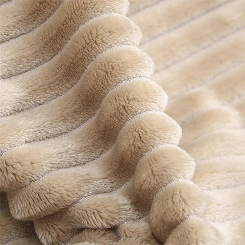 Warm Bed Cover Flannel Fleece Sofa Blankets-HA00445-Veeddydropshipping