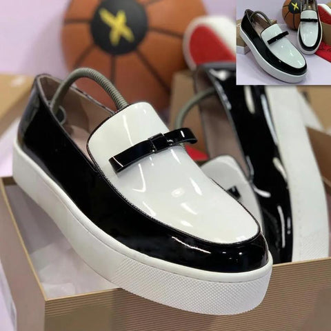 Loafers Patent Leather Free Shipping for Men Casual-BS01379-Veeddydropshipping