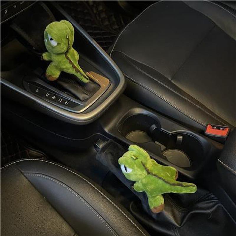Covers Gear Shift Knob Cover Handle Plush Sleeve Winter-AM01396-Veeddydropshipping