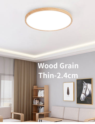 Modern LED Ceiling Light with 3 Colors-TI00301-Veeddydropshipping