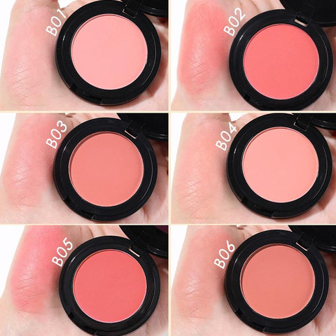 Face Blusher Peach Cream Makeup Blush Palette-BH00700-Veeddydropshipping