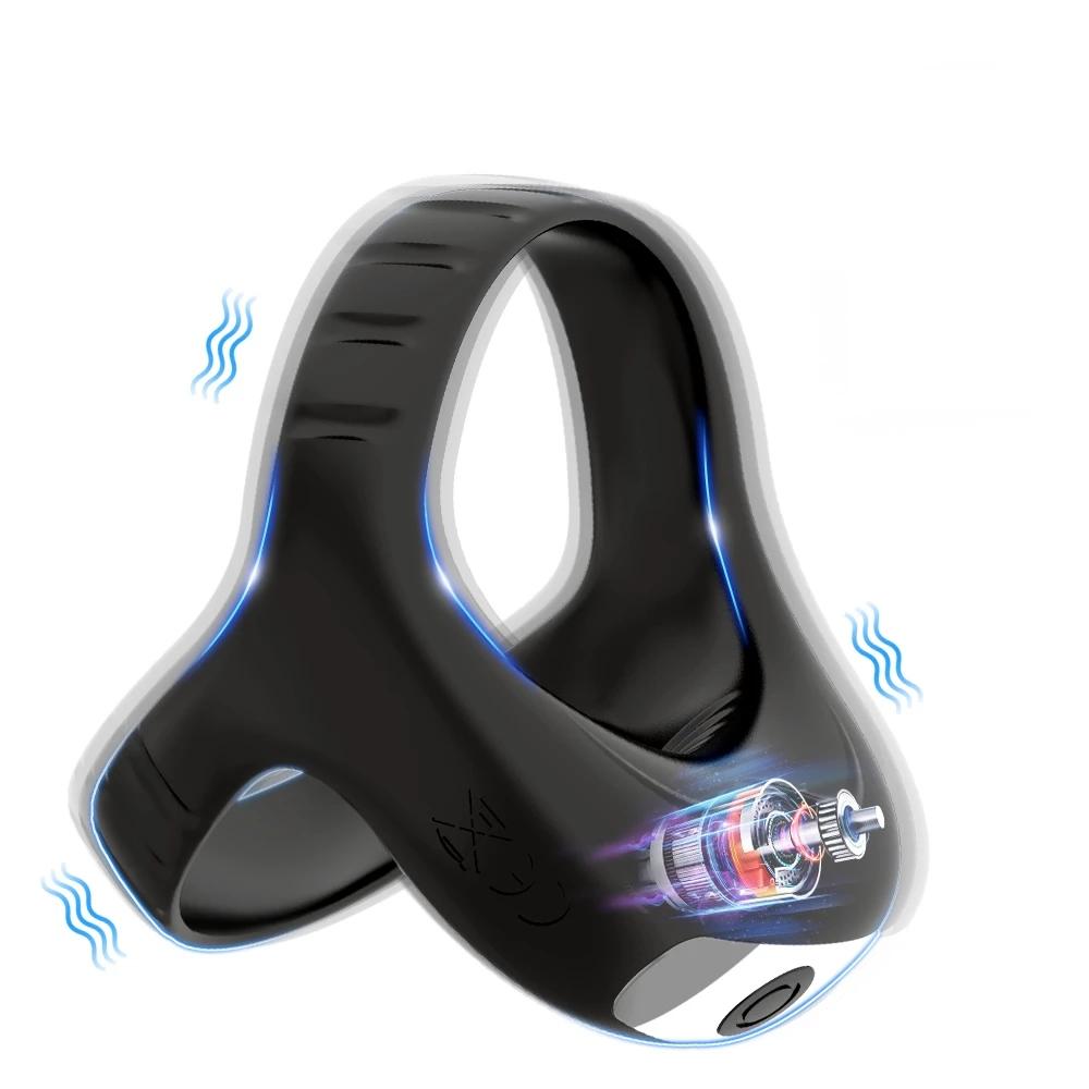 Vibrator Cockring Penis Cock Ring on Penisring Toys for Adults 18 for Man Delay -BH01228-Veeddydropshipping