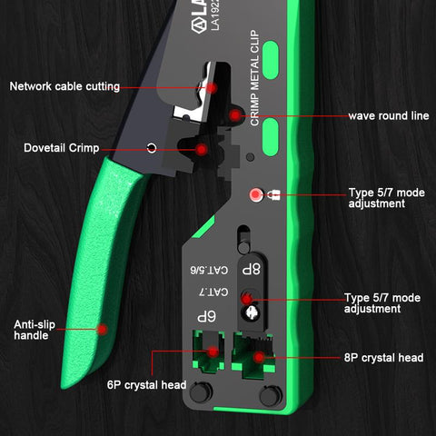 Terminal Crimping Pliers Network Tools-TI00044-Veeddydropshipping