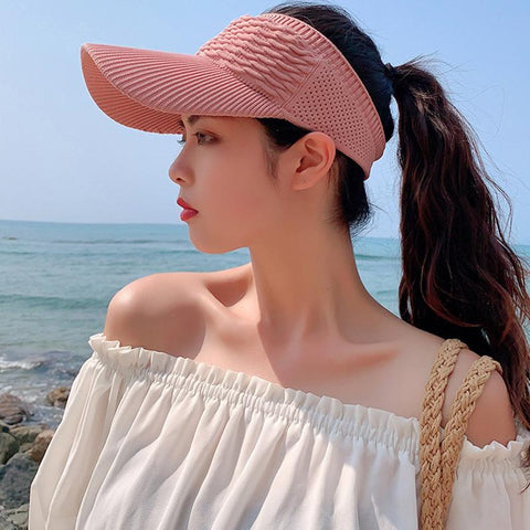 Ponytail Baseball Caps Women Casual-WF01378-Veeddydropshipping