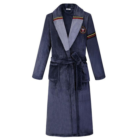 Nightwear Plus Size Sleepwear Nightgown Thick Coral Fleece Home Clothes-MF01595-Veeddydropshipping