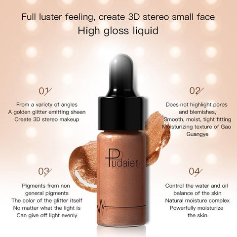 Highlighter Liquid Face Contour Body Glitter-BH00724-Veeddydropshipping
