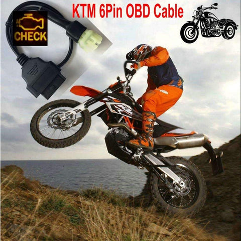 For KTM OBD2 Connector Motorcycle Motobike For YAMAHA For HONDA-AM00271-Veeddydropshipping