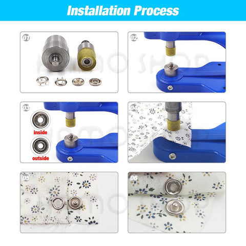 Metal Prong Snap Button Fasteners Mold Machine-HA00158-Veeddydropshipping