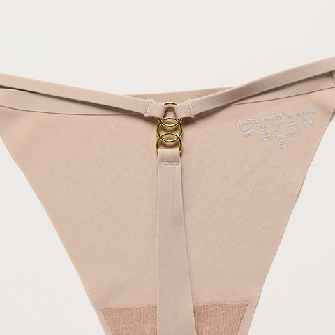 Sexy Thong Women Strap Low Waist Panties-WF00886-Veeddydropshipping