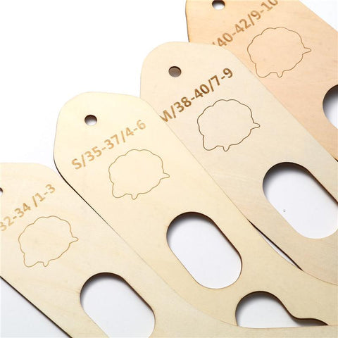 Wood Sock Blocker For DIY Knitting Sock-HA00020-Veeddydropshipping