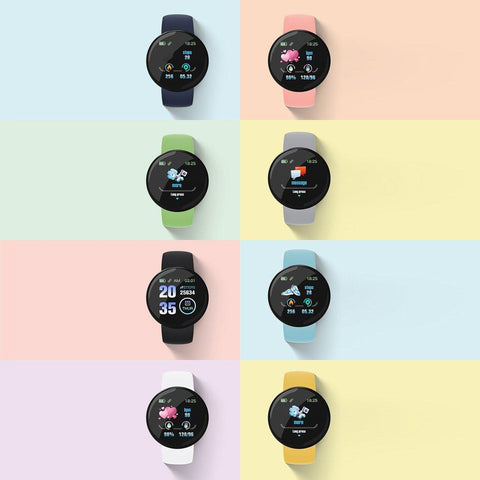 Smart Watch D18S Multi-Functional Sports Bracelet Blood Oxygen Heart -CE00758-Veeddydropshipping