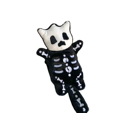 Funny Little Monster Skeleton Plush Backpack Cartoon-TB00066-Veeddydropshipping