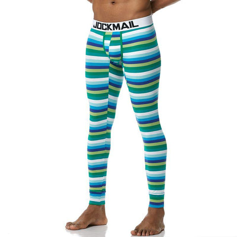 Johns Thicken Sexy Mens Under Pants Bottoms Pajama Low-MF01547-Veeddydropshipping