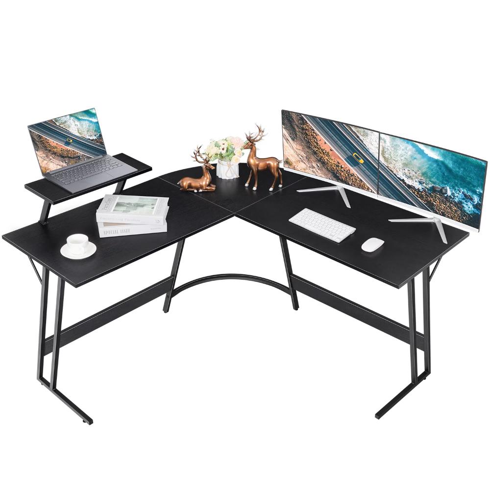 L-Shaped Computer Desk Modern Corner-HA01597-Veeddydropshipping