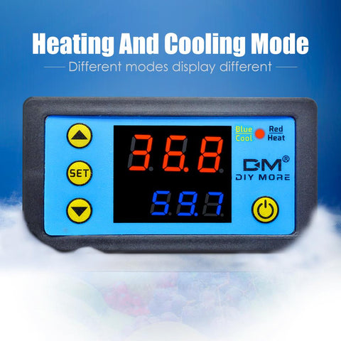 12V 24V 220V AC Digital LED Temperature Controller W3230 W3231 For Incubator-TI01025-Veeddydropshipping