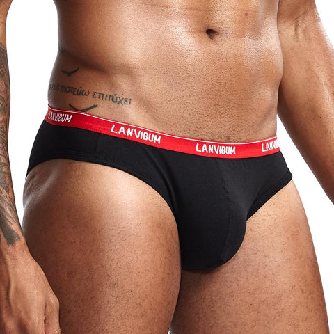 Briefs Gay Sissy Penis Pouch Low Waist Cotton Comfort-MF01500-Veeddydropshipping