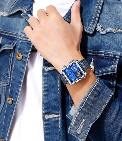 Luxury Men Quartz Digital Watch Creative Sport Watches -JW00734-Veeddydropshipping