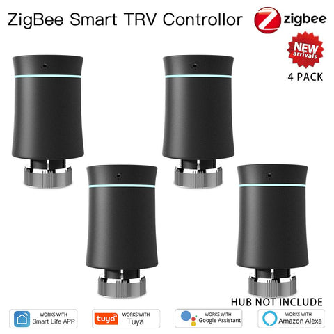 TRV ZigBee 3.0 Tuya New Radiator Actuator Valve Smart Programmable -CE00628-Veeddydropshipping