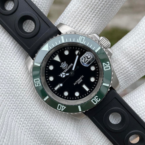 Ceramic Bezel dive Water Resistant Automatic Mans -JW00631-Veeddydropshipping