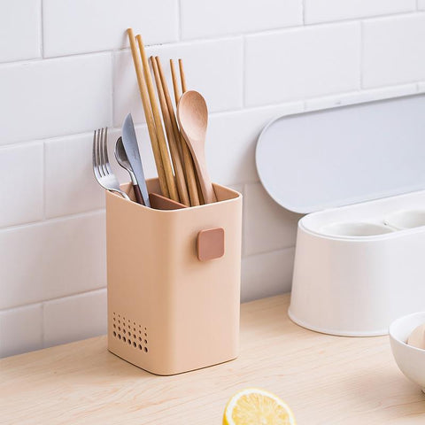 Chopstick drum wall hanging water drainer rack-HA00933-Veeddydropshipping