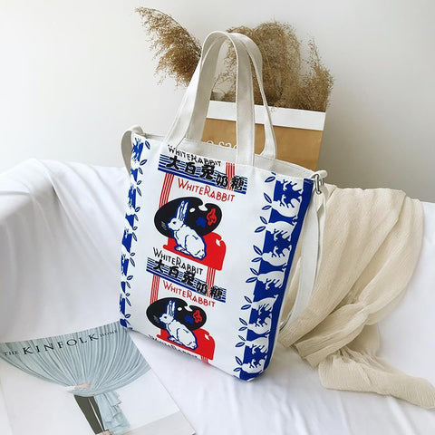 Eco Reusable Travel Shopper Bag Handbags Large Capacity-BS00170-Veeddydropshipping