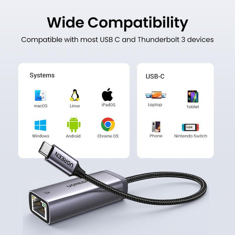 USB  Ethernet Adapter Laptop USB Ethernet Network Card-CO00052-Veeddydropshipping
