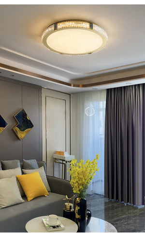 Round Ceiling Lights Crystal Led Lamp-TI00276-Veeddydropshipping