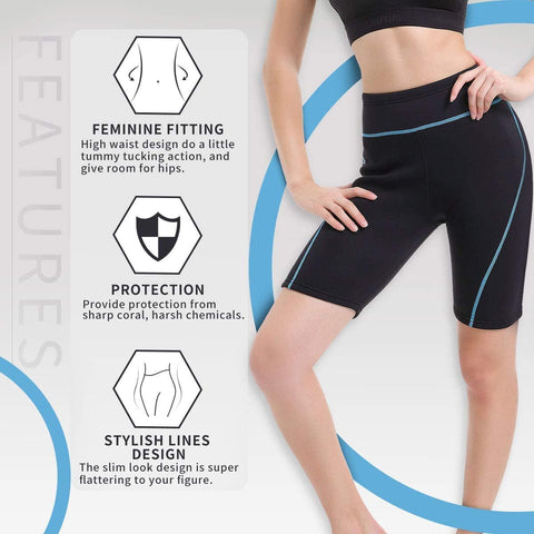 Neoprene Shorts 2 mm Diving Shorts Keep Warm Suitable for Aerobic Surfing Swimming -OS00255-Veeddydropshipping