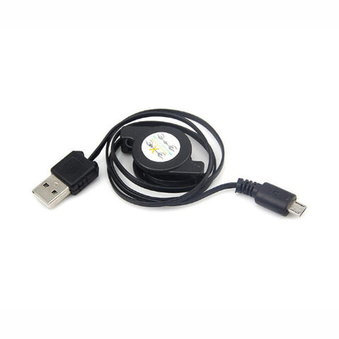 75CM Flexible Retractable Micro USB A to USB 2.0 B Male Cable Micro USB Data -CE00186-Veeddydropshipping