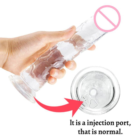 Realistic Dildo With Suction Cup Huge Jelly Sex Toys for Woman Men -BH01195-Veeddydropshipping