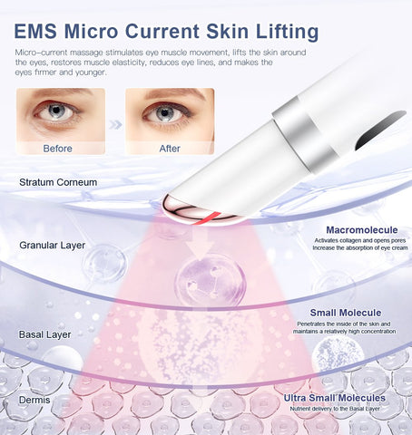 Eye Massager Anti Age Wrinkle Skin Care Tool-BH00343-Veeddydropshipping