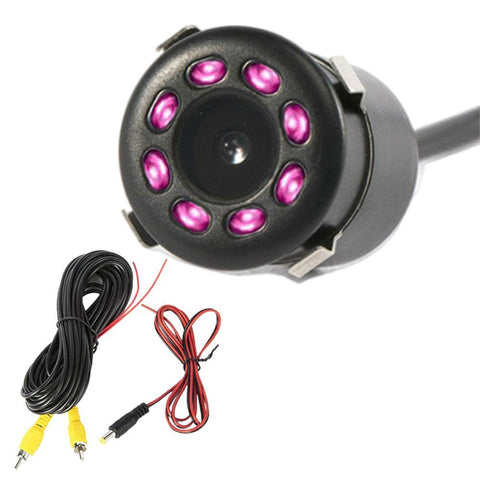 8 LED Car Rear View Reverse Camera For Car Parking 170° Camera Night-AM00705-Veeddydropshipping