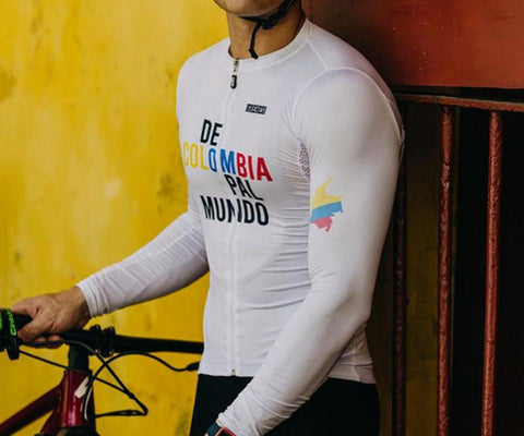 frenesi colombia bike top men's spring and autumn long-sleeved top breathable -OS01039-Veeddydropshipping