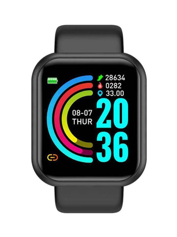 Waterproof Y68S Smartwatch Bluetooth Blood Pressure Fitness Tracker Heart -CE00774-Veeddydropshipping