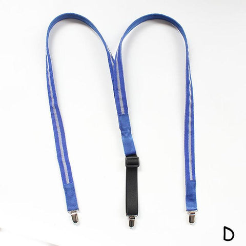 Unisex 3 Clips-on Braces Vintage Elastic Y-shape-Veeddydropshipping