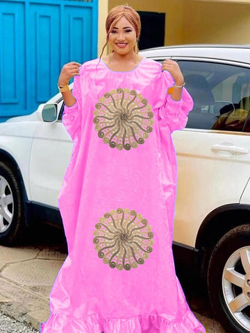 Maternity Dress Dashiki Robe Evening Gowns-WF01684-Veeddydropshipping