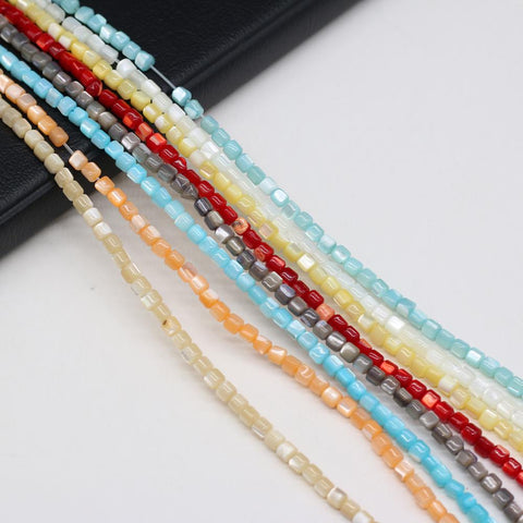 Natural Stone Sea Shell Loosely Spaced Beads Be Used For DIY -JW01525-Veeddydropshipping